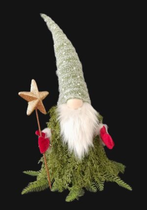GNOMO C/ VERDURA E ESTRELA