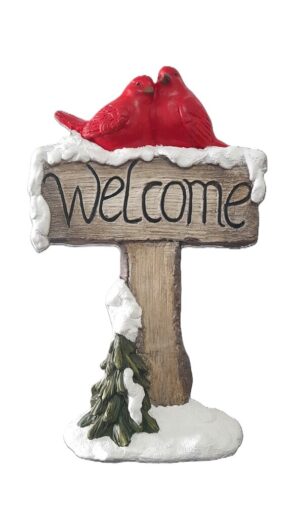 PLACA "WELCOME" EM LOUÇA