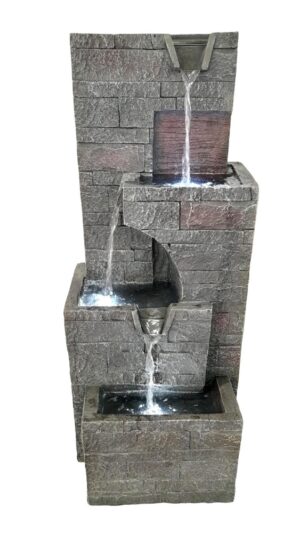 FONTE C/ IMITAÇÃO PEDRA TRABALHADA