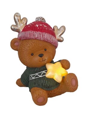 URSO C/ ESTRELA C/LUZ