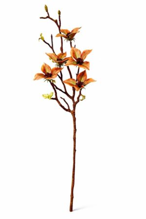 HASTE MAGNÓLIA X 5 FLRS C/ 80 CM