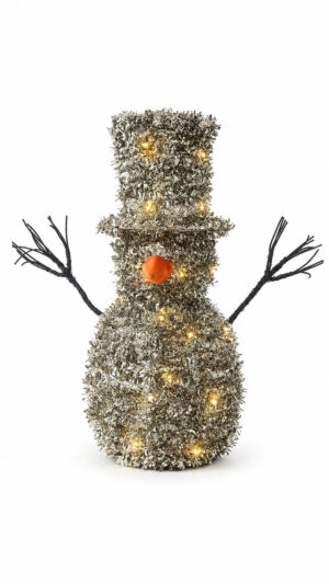 BONECO DE NEVE C/ LUZ